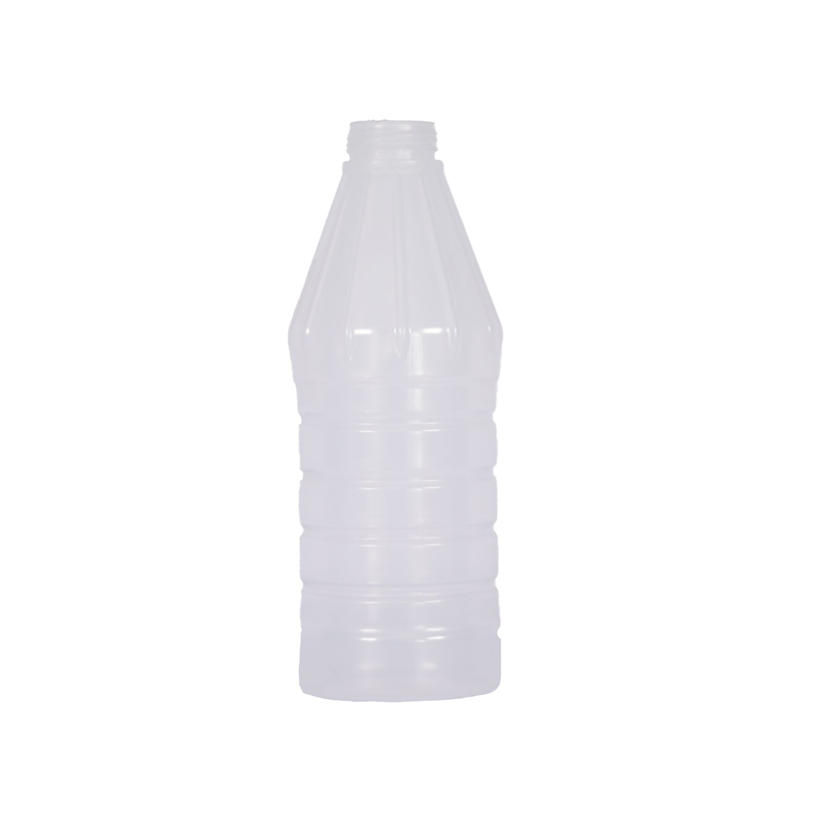 1000ml Ribbed Bottle 45g Natural