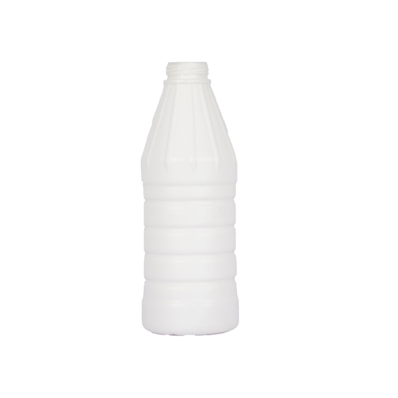 1000ml Ribbed Bottle 45g White