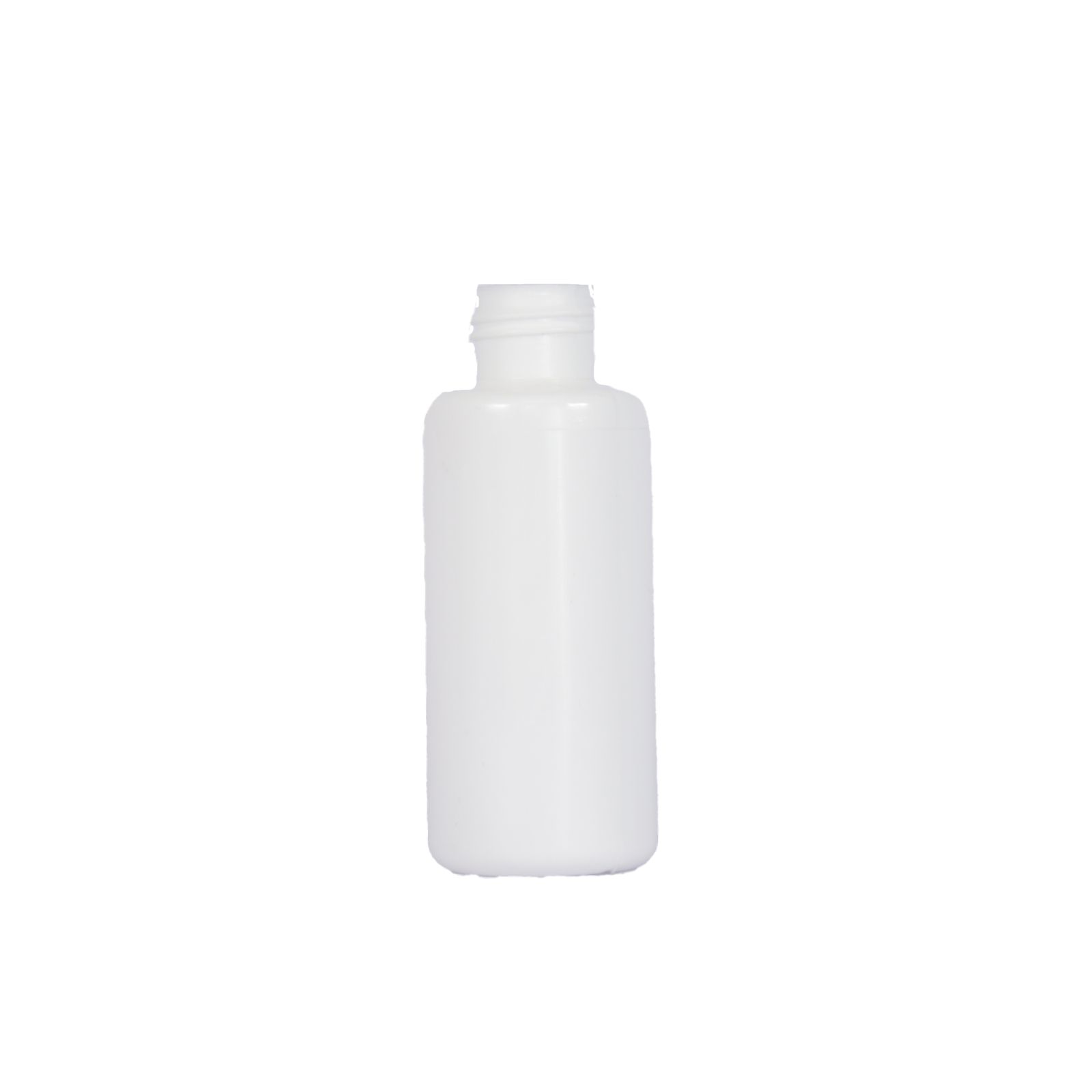 100ml Cylincdrical Bottle White
