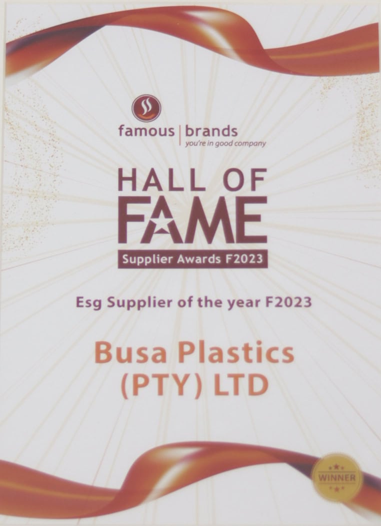 Busa Plastics Awards Hall of Fame 2023