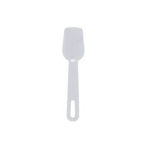 White Ice Cream Spoon